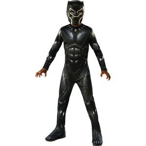 Rubie's Black Panther Child's Costume, Black/Grey, Medium